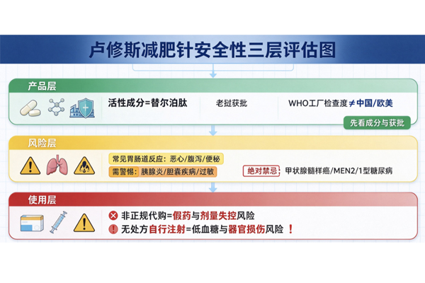 修斯减肥针能不能打?先看清它的风险清单 修斯减肥针能不能打?先看清它的风险清单