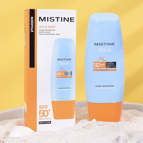 泰版mistine蜜丝婷小黄帽防晒霜